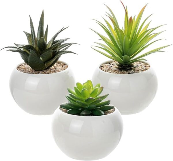 Mini Plant Artificial Flowers Decoration | Artificial Plants Ball For Home (1 Pc Round Shape) - Image 5